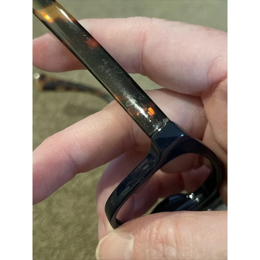 Ann Taylor Loft Blue/Brown Eyeglasses Frames (TD)